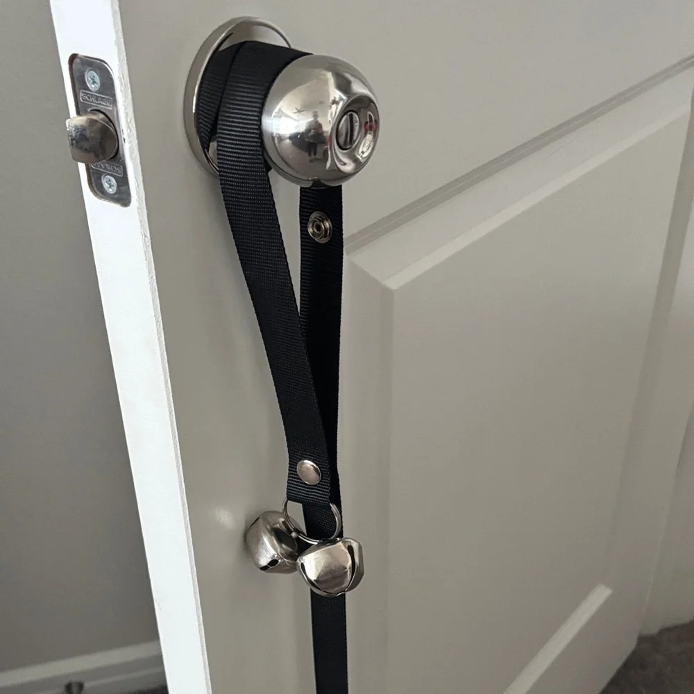 Black Door Hanging Bells